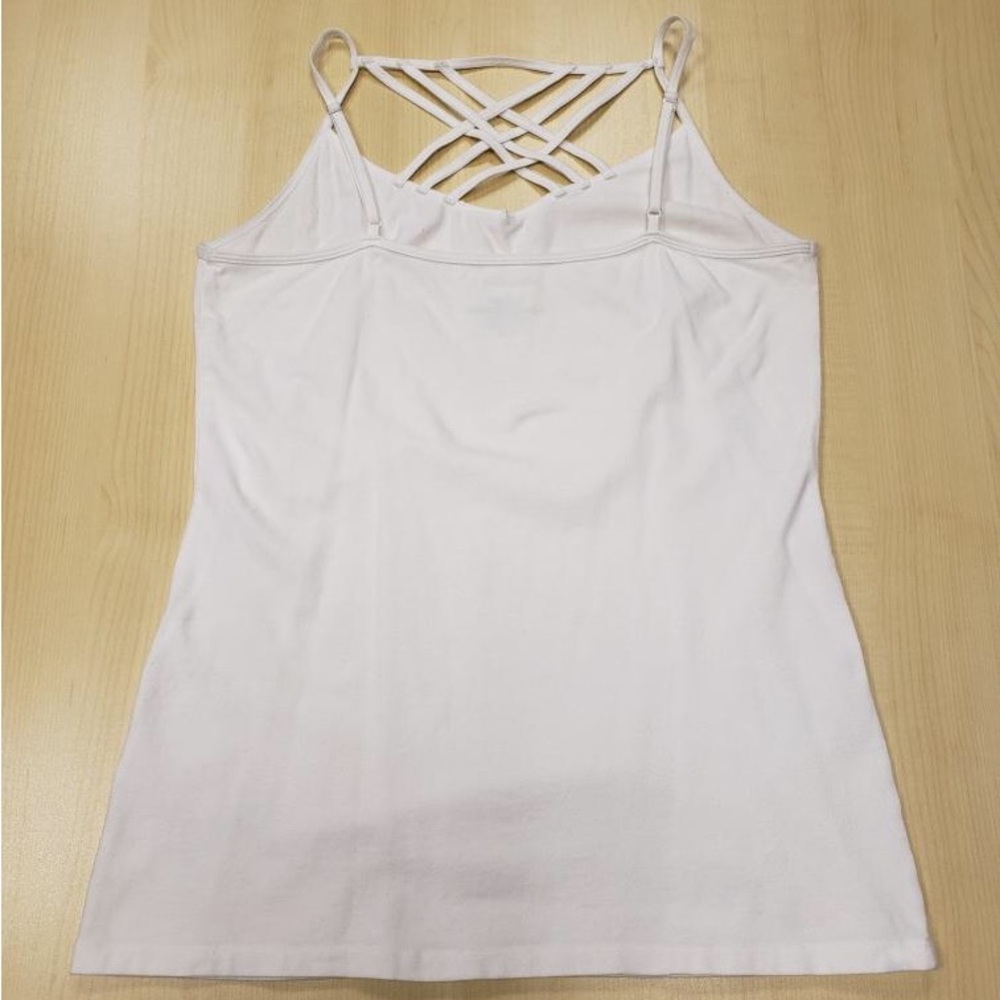 Maurices White Strappy Women's Top Size Medium